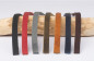 Preview: Fettleder-Halsband Braidy mit Schnalle Farben